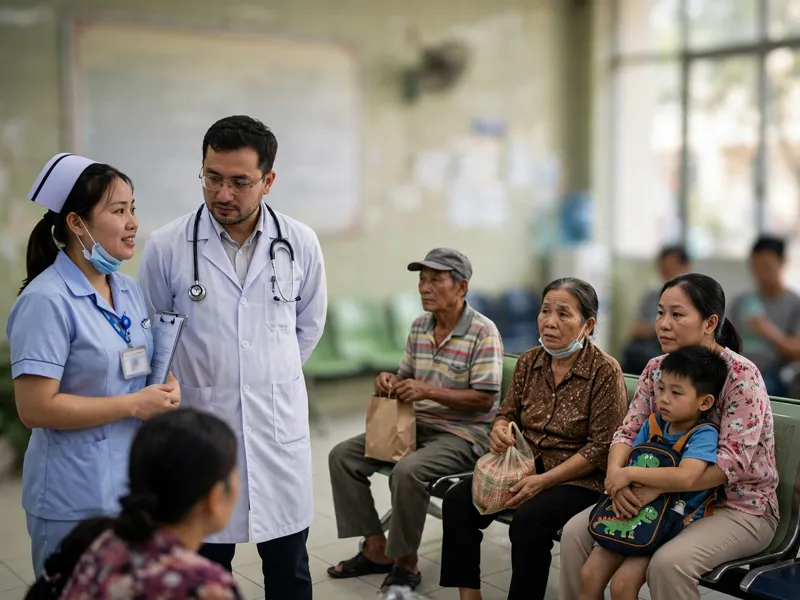 Ảnh minh họa: Bảng niêm yết giá tại sảnh Khoa Khám bệnh