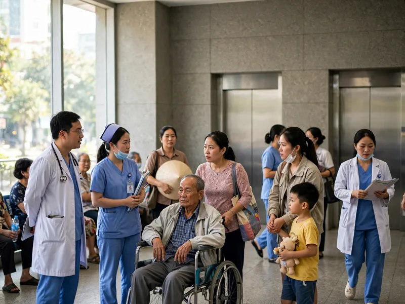 Ảnh minh họa: Sảnh thang máy nhà B